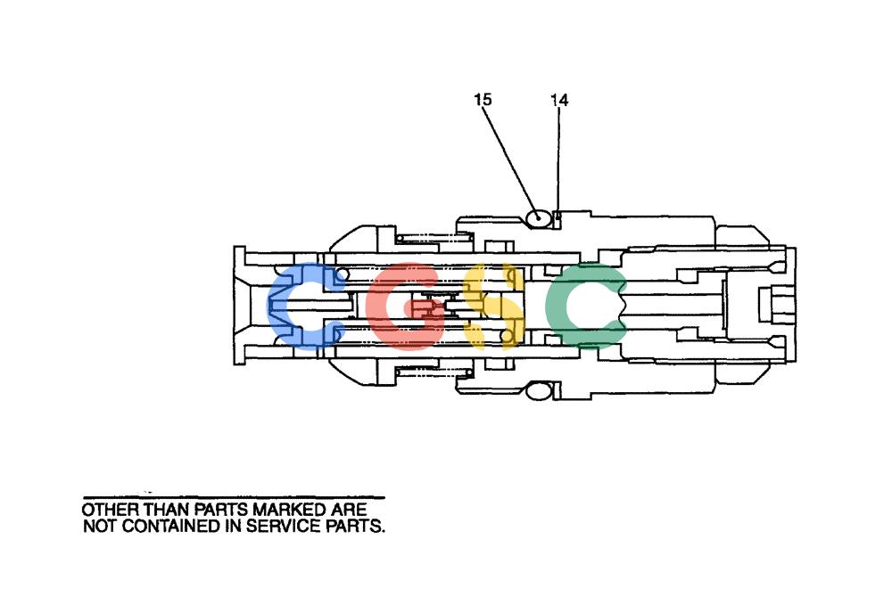 纽荷兰零件查询(EH80) - MIDI CRAWLER EXCAVATOR ASN LF04-02000 (N4TA18001 thru N4TA18010, ASN N5TA18011 -) (NA) (1/ (200) - VALVE ASSEMBLY, RELIEF New Holland Constructuion