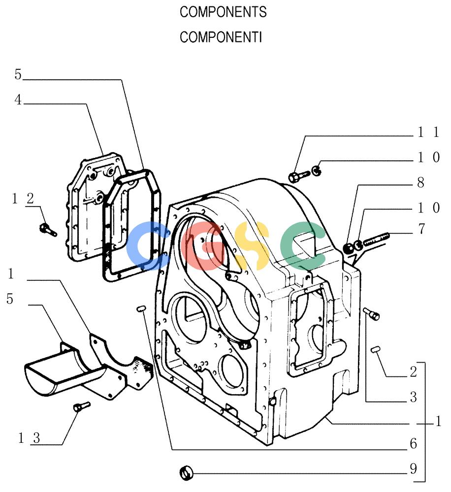 纽荷兰零件查询(FD145) - CRAWLER DOZER (N.A. VERSION) (10/98-) (1.211[02]) - TRANSMISSION - CASE New Holland Constructuion