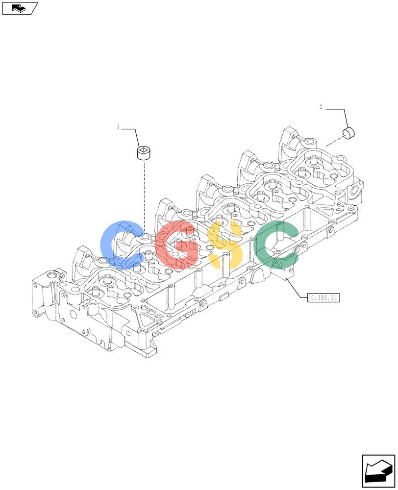 神钢零件查询(F4GE9684B J605) - ENGINE 5801385851 - 84369828 (1/13-) (10.408.03) - HEAT EXCHANGER - ENGINE (504198762) Kobelco