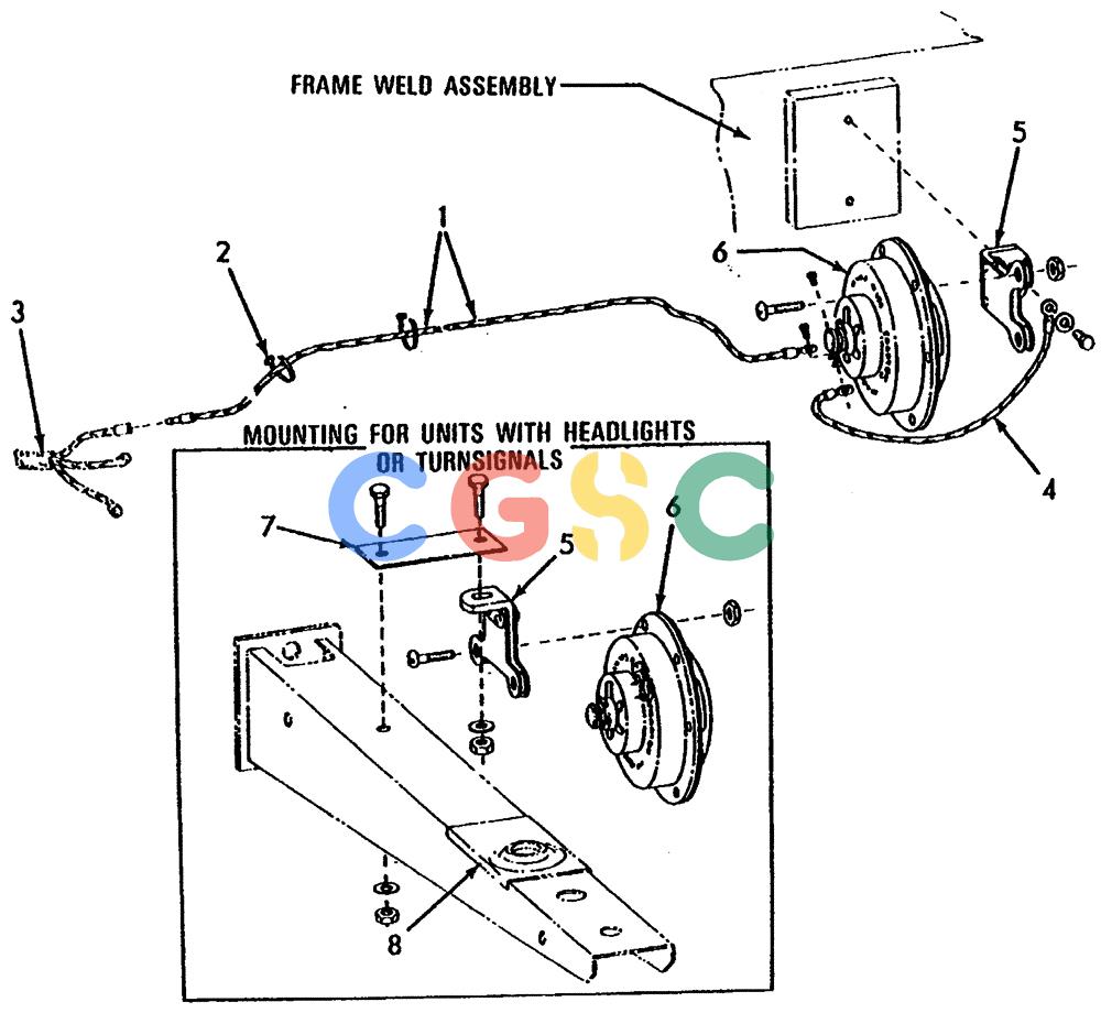 纽荷兰零件查询(65B) - MOTORGRADERS (F4.01[003]) - HORN & WIRING New Holland Constructuion