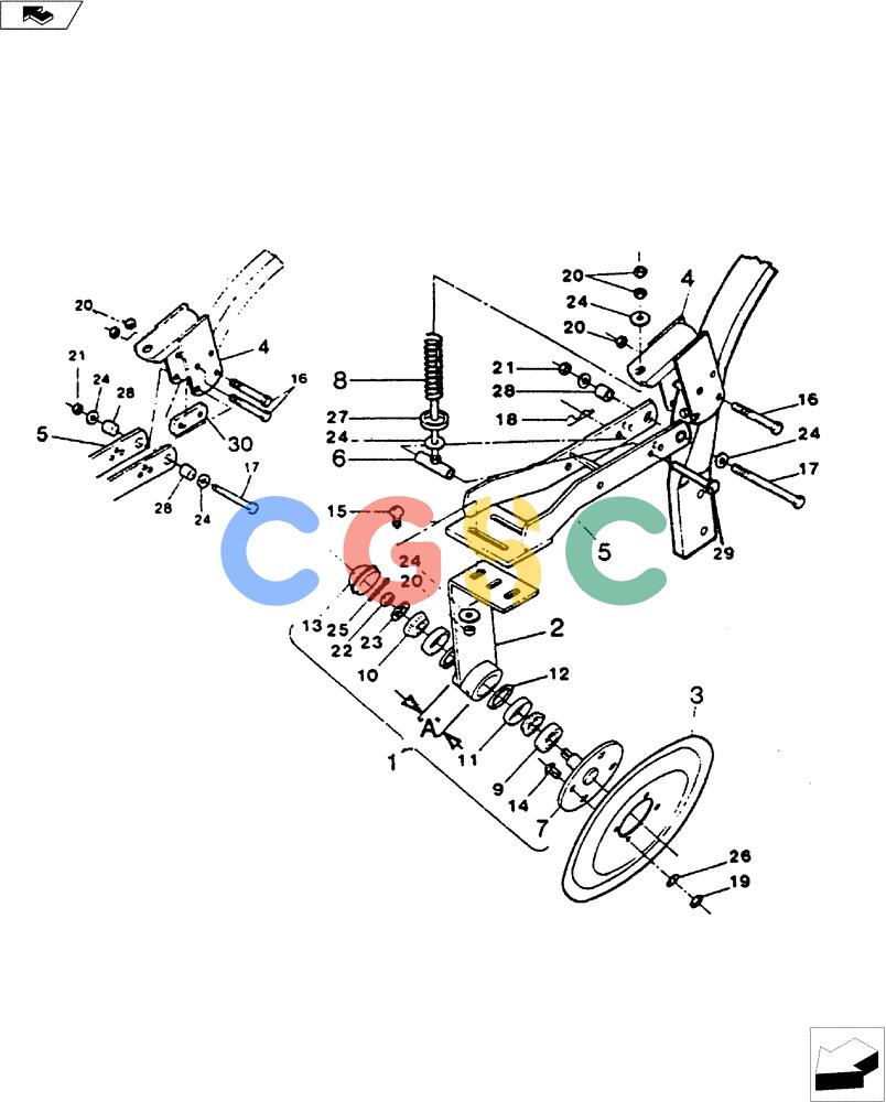 凯斯零件查询(4100 II) - DMI APPLICATOR - 1990 (1/90-12/95) (75.200.07) - UNI-SEALER PARTS LIST Case Agriculture