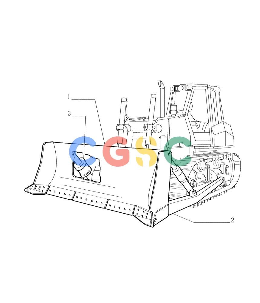 纽荷兰零件查询(DC180PS) - CRAWLER DOZER (11/00-) (9.460[01]) - BULLDOZER - SEMI-U MOLDBOARD (HSU) - VERSION (01-02) - OPTIONAL CODE 76074924 New Holland Constructuion