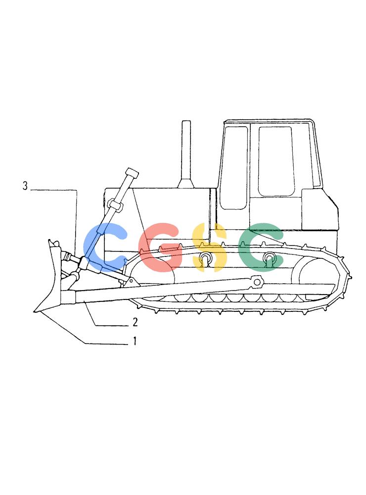 纽荷兰零件查询(FD175) - CRAWLER DOZER (N.A. VERSION)(S/N 061640 & AFTER) (1/93-) (9.460[01]) - BULLDOZER - SEMI-U MOLDBOARD (HSU) - OPTIONAL CODE 76029162 New Holland Constructuion