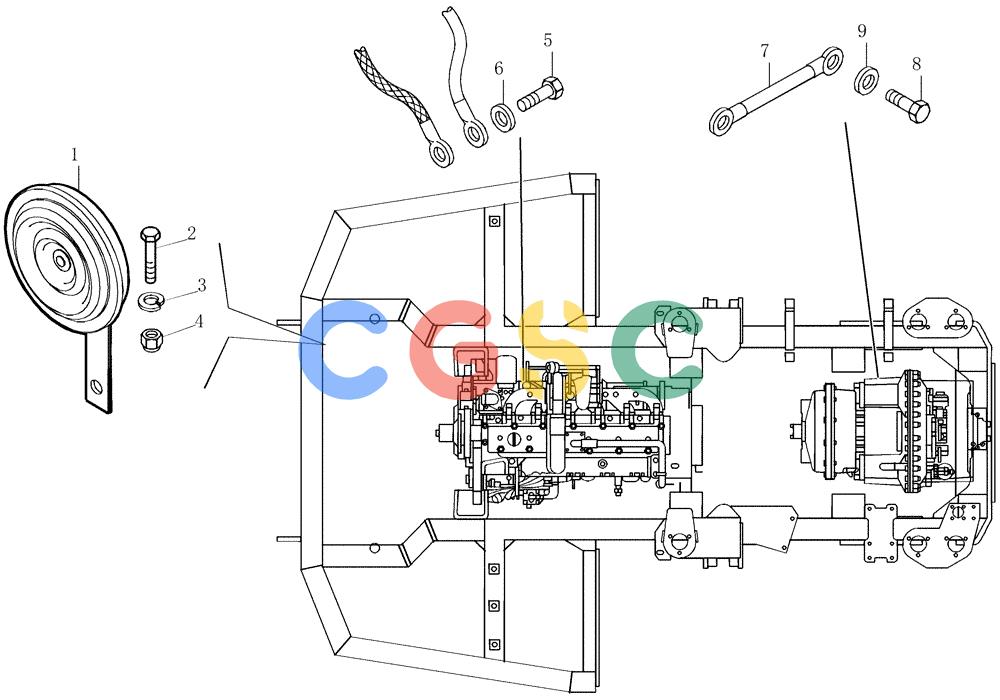 纽荷兰零件查询(AD250) - ARTICULATED DUMP TRUCK (7/01-) (6.720/1[02]) - ELECTRIC COMPONENTS New Holland Constructuion