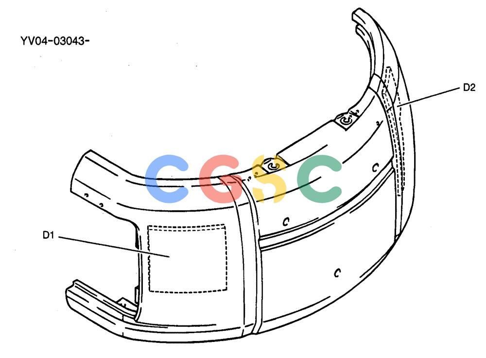 纽荷兰零件查询(E115SR) - CRAWLER EXCAVATOR ASN YV04-03043 (01-002[02]) - COUNTERWEIGHT ASSY New Holland Constructuion