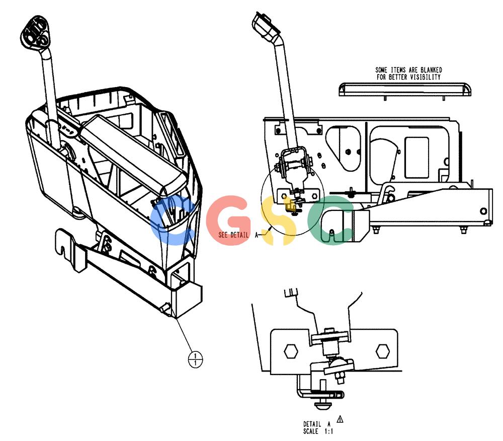 凯斯零件查询(FLX3510) - FLOATER (8/04-8/06) (01-044) - CONSOLE, RH ASSEMBLY GROUP Case Agriculture