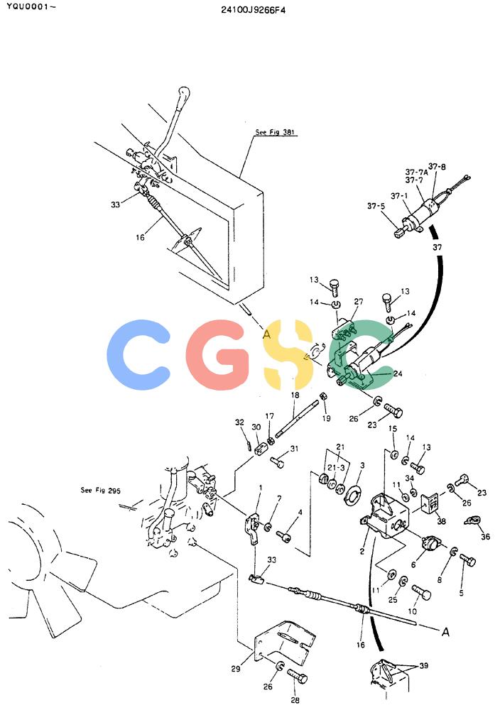 神钢零件查询(MD200BLC) - EXCAVATOR ASN YQU0001 (1/80-12/06) (05-008) - CONTROL ASSY, ENGINE Kobelco