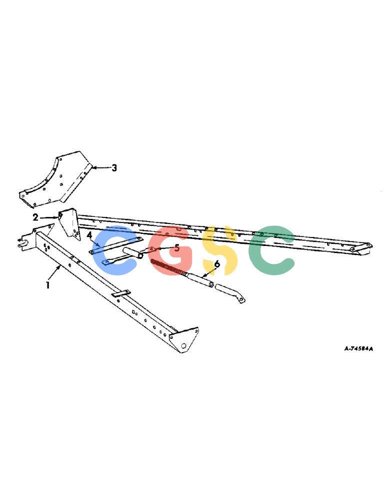 凯斯零件查询(47) - INTERNATIONAL HARVESTER RECTANGULAR BALER (1/63-12/88) (B-10) - MAIN FRAME Case Agriculture