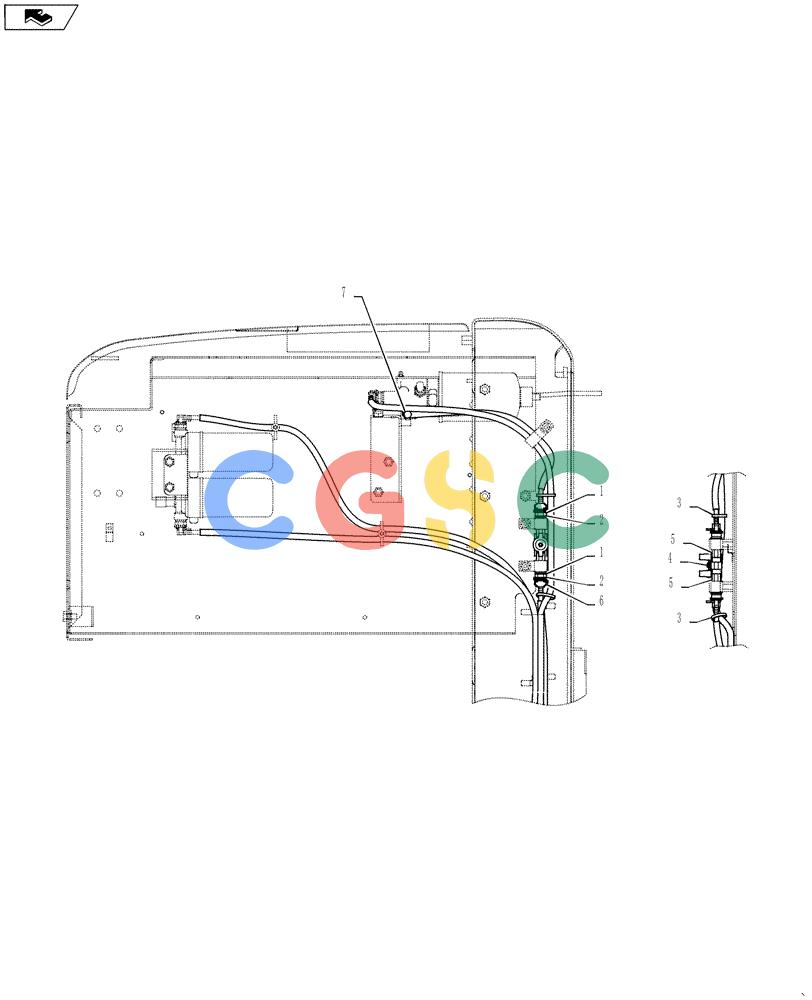 神钢零件查询(SK170-8) - ACERA MARK III EXCAVATOR - TIER 3 (NA) ASN YM04-U1601 - (5/07-12/12) (02-13[02]) - FUEL LINES, SHUT-OFF VALVE Kobelco