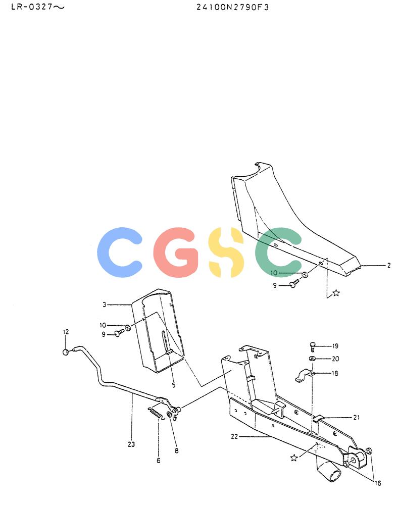 神钢零件查询(K914) - EXCAVATOR ASN LR-0143 (1/79-12/03) (03-024) - SUPPORT ASSY Kobelco