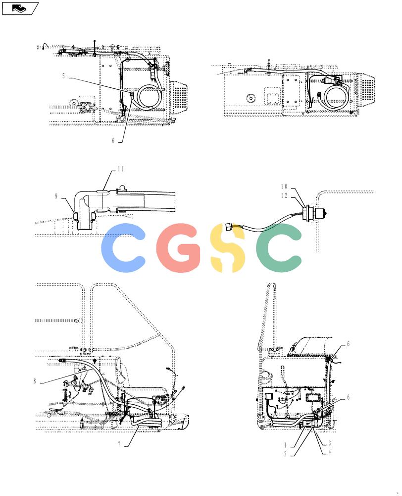 神钢零件查询(SK170 ACERA M-9) - CRAWLER EXCAVATOR - TIER 3 NON-REGULATED (1/12-12/13) (10.210.AF) - FUEL PUMP, TRANSFER Kobelco