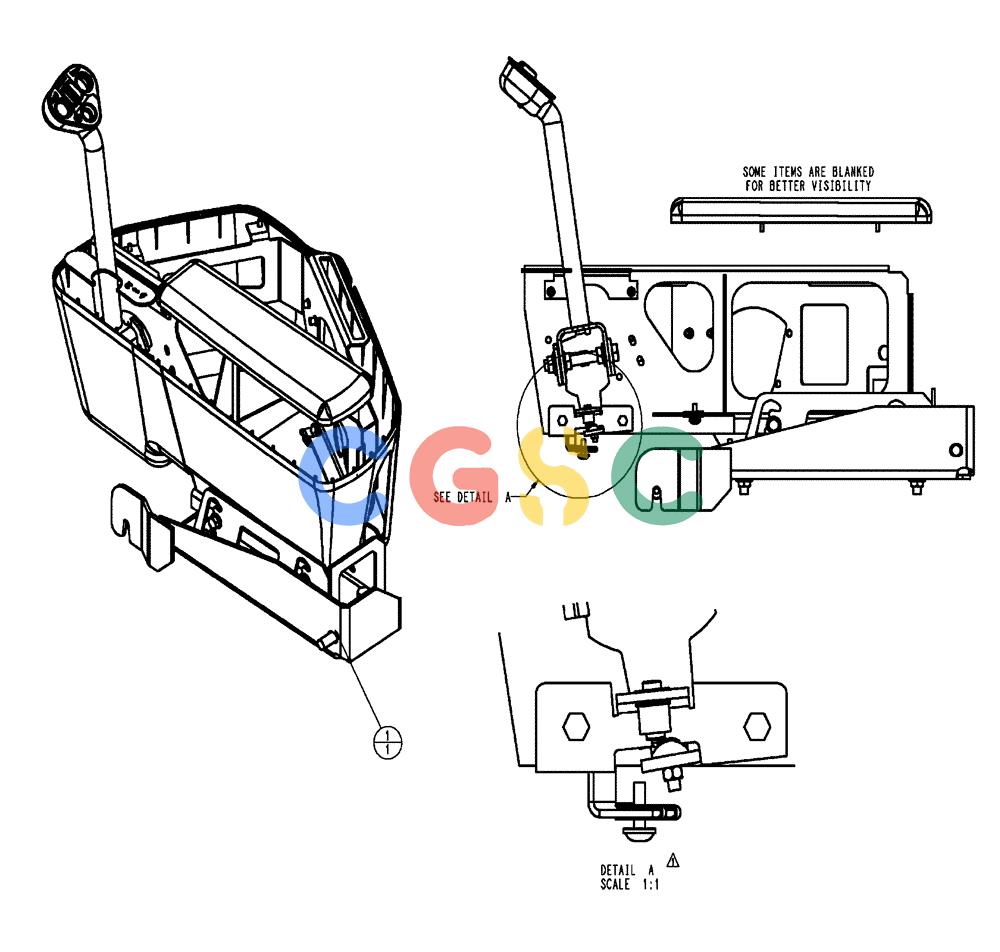 凯斯零件查询(FLX3510) - FLOATER (8/04-8/06) (01-046) - CONSOLE, RH CONTROL, CHASSIS Case Agriculture