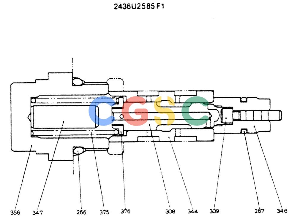 神钢零件查询(MD200C) - EXCAVATOR BTW YQU0701 - YQU2000 (1/80-12/06) (12-006) - VALVE ASSY. SEQUENCE Kobelco