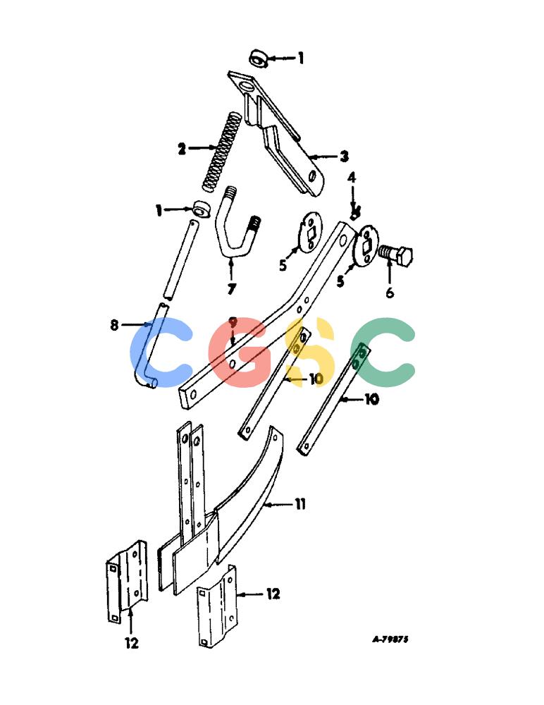 凯斯零件查询(DRY) - FERTILIZER UNITS (4-ROW & 6-ROW SLOW-FEED & FAST-FEED) (1/63-12/66) (A-144) - DRY FERTILIZERS, FERTILIZER RUNNER OPENER / PRODUCT GRAPHICS Case Agriculture