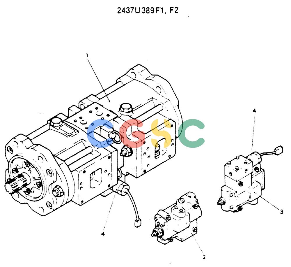 神钢零件查询(MD200C) - EXCAVATOR BTW YQU0701 - YQU2000 (1/80-12/06) (14-002) - PUMP ASSY Kobelco