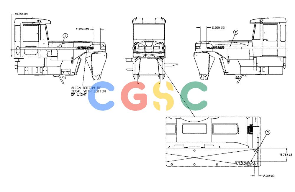 凯斯零件查询(FLX3330B) - FLOATER (12/99-9/02) (09-002) - EXTERIOR DECALS-GRAPHICS (FLX3330B) Case Agriculture