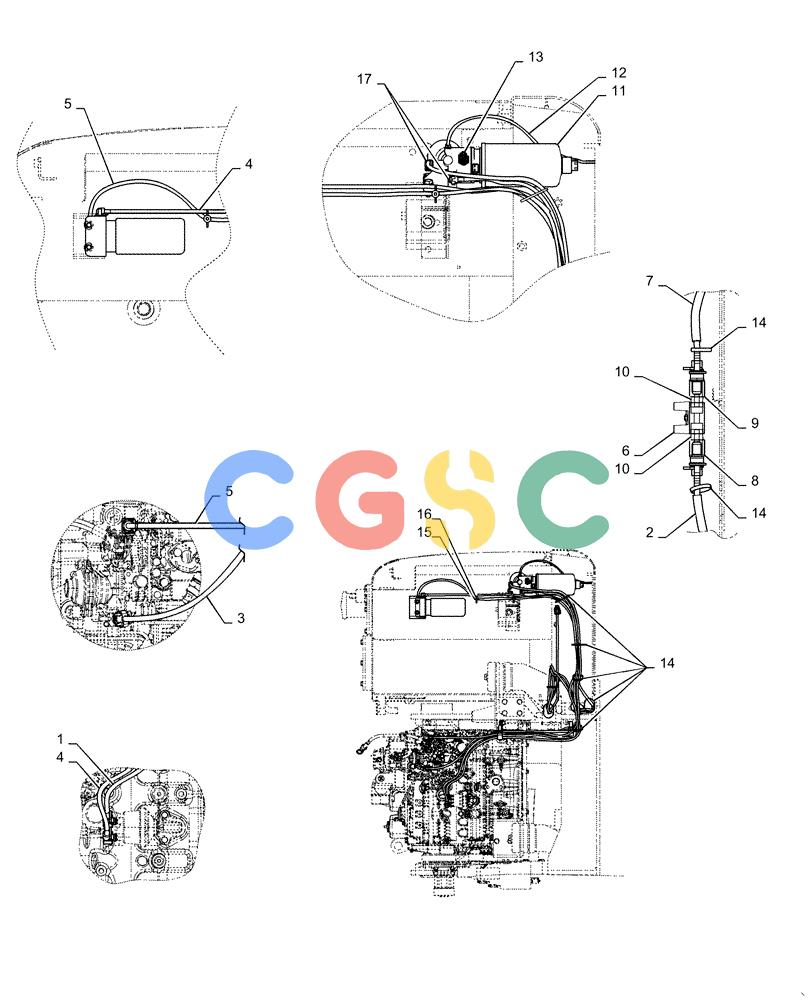 神钢零件查询(SK170-8) - ACERA MARK III EXCAVATOR - TIER 3 (NA) ASN YM04-U1601 - (5/07-12/12) (02-13[01]) - FUEL LINES (YM21P00005F1), PAGE 2 OF 2 Kobelco