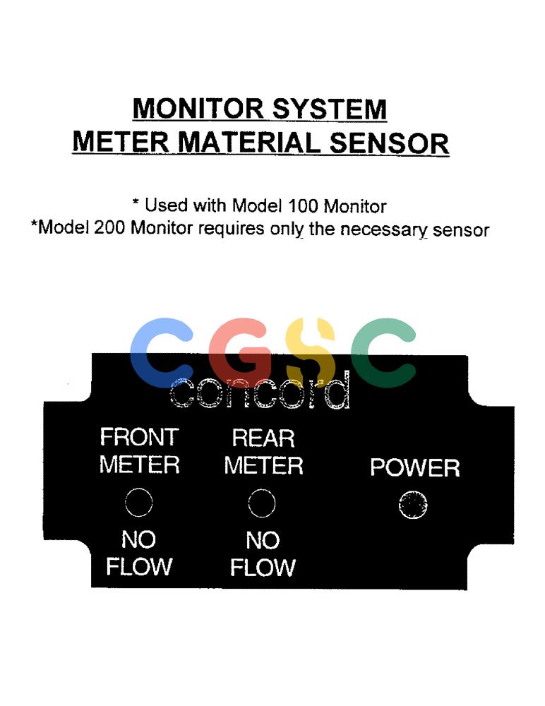 凯斯零件查询(2400) - CONCORD AIR SYSTEM (1/96-12/99) (C13) - MONITOR SYSTEM, METER MATERIAL SENSOR Case Agriculture
