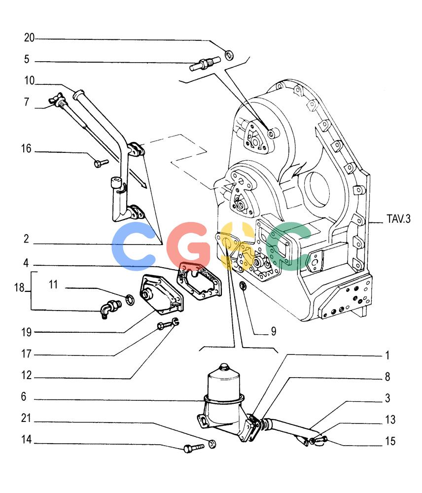 纽荷兰零件查询(FD175) - CRAWLER DOZER (N.A. VERSION)(S/N 061640 & AFTER) (1/93-) (1.211[05]) - TRANSMISSION - COMPONENTS New Holland Constructuion