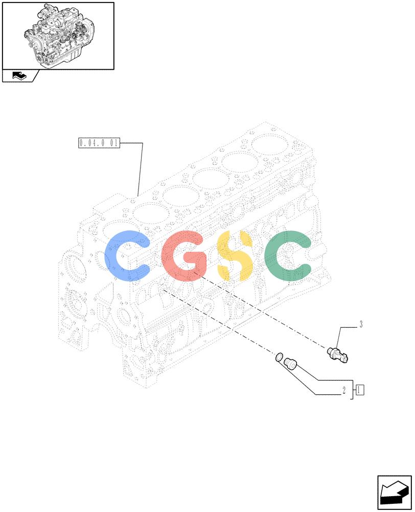 神钢零件查询(F4GE9684R J602) - ENGINE 504360958 - 84159125 (1/08-12/12) (0.27.2) - MOTOR SENSORS (2854946) Kobelco