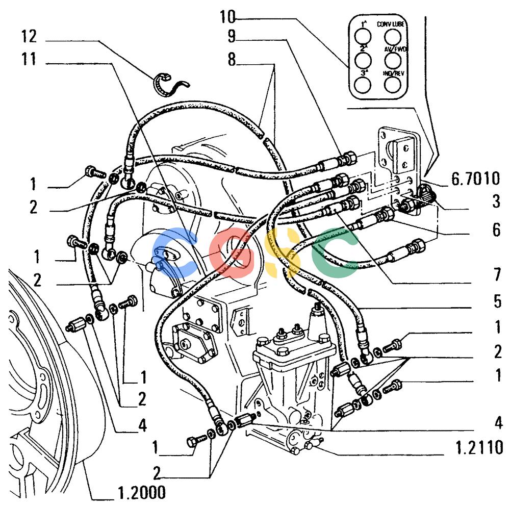 纽荷兰零件查询(FD14E) - CRAWLER DOZER (96.7560[001]) - DIAGNOSTIC SYSTEM New Holland Constructuion