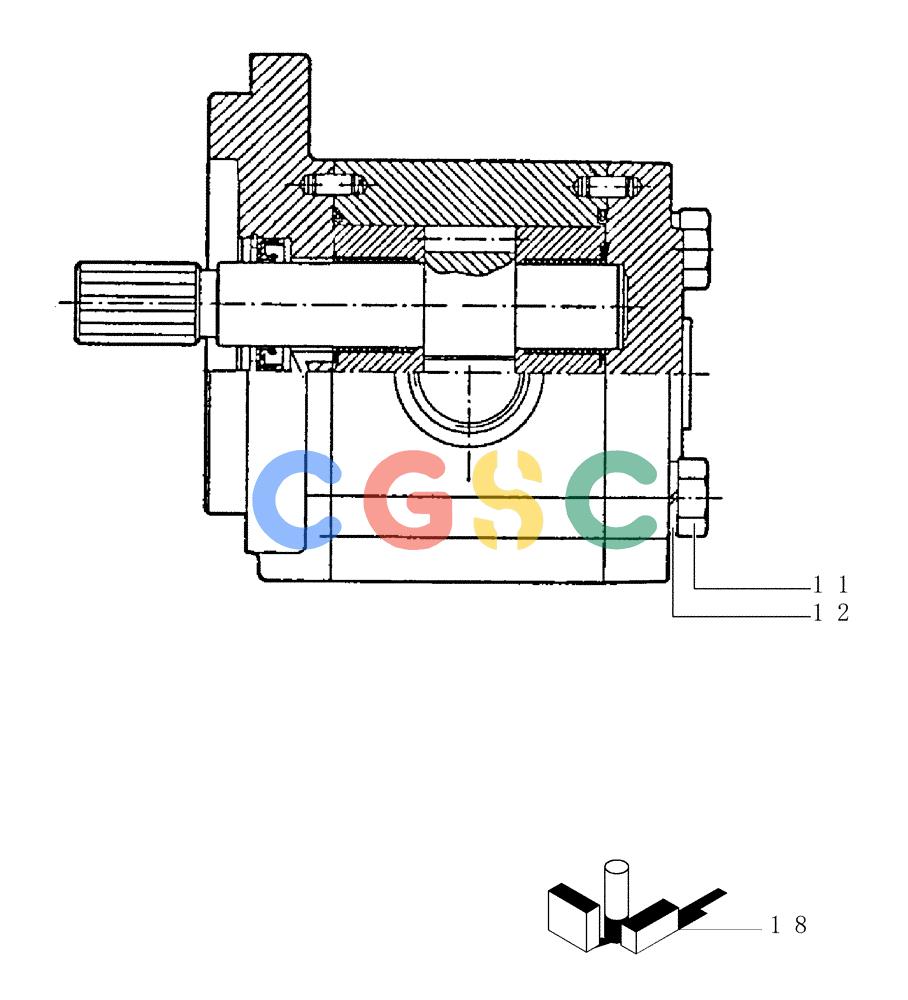纽荷兰零件查询(FD80) - CRAWLER DOZER (1/98-) (2.334[01]) - PILOT GEARS PUMP New Holland Constructuion