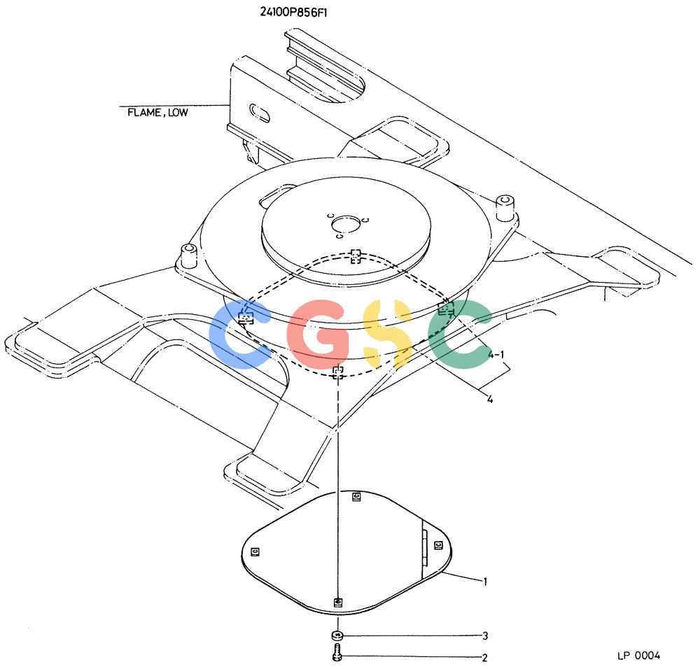神钢零件查询(K905) - EXCAVATOR BTW LP0004 - LP0554 (1/82-12/03) (02-009) - COVER, ASSEMBLY Kobelco