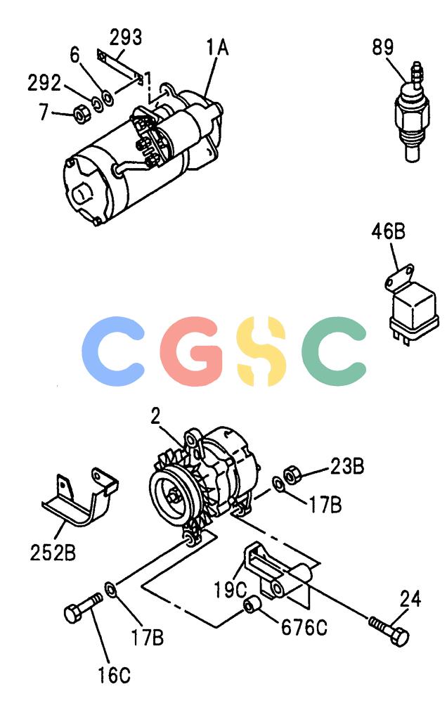 纽荷兰零件查询(E135SR) - CRAWLER EXCAVATOR ASN YY04-06254 (08-025) - ENGINE ELECTRICAL CONTROL PARTS New Holland Constructuion