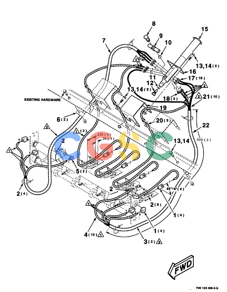 凯斯零件查询(8575) - CASE IH MID-SIZE RECTANGULAR BALER (NORTH AMERICA) (1/95-12/00) (06-040) - LUBE PUMP AND LINE ASSEMBLY-TWINE FINGERS Case Agriculture