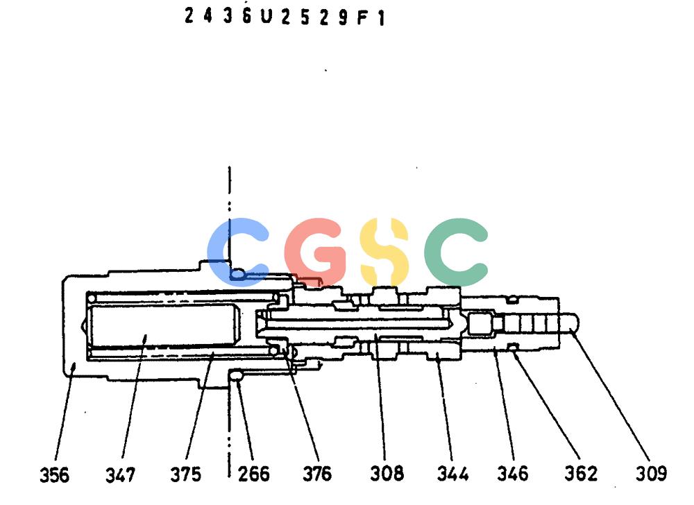 神钢零件查询(MD140C) - EXCAVATOR BTW YPU0301 - YPU0500 (1/80-12/06) (12-007) - VALVE SEQUENCE Kobelco
