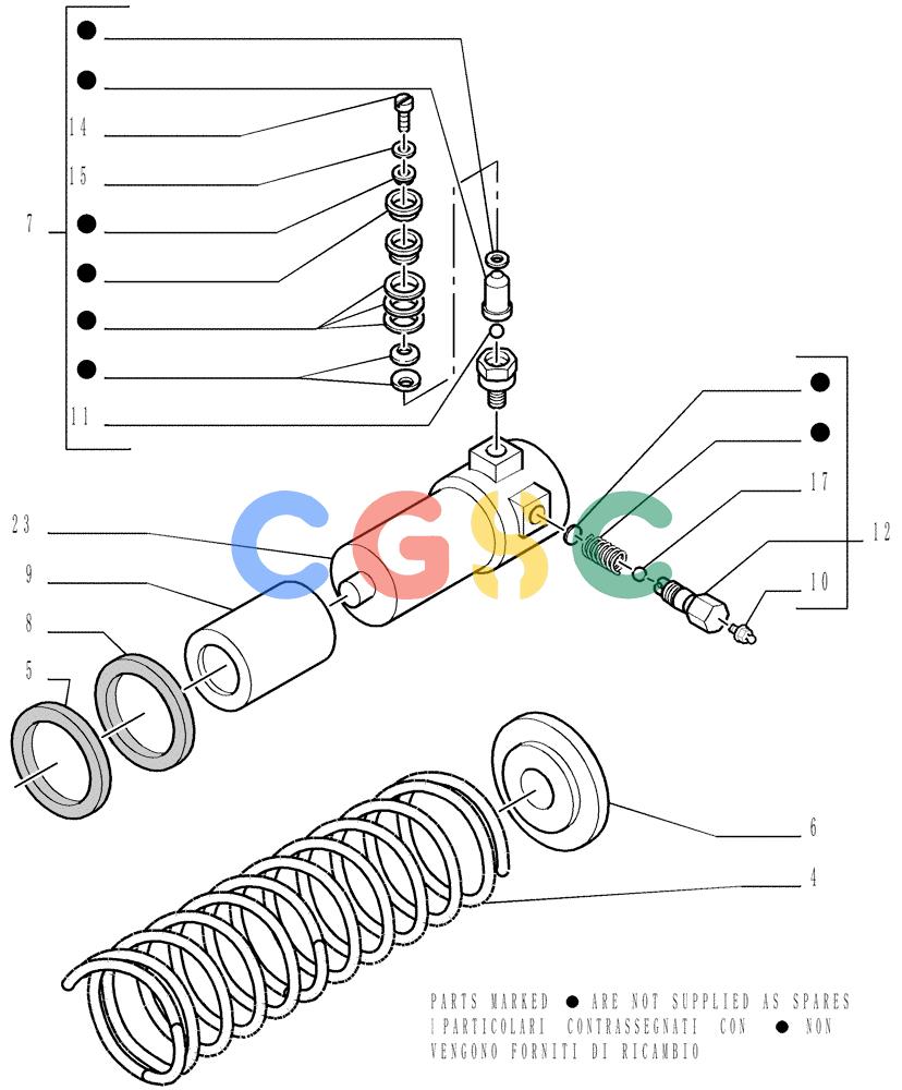 纽荷兰零件查询(DC150LT) - CRAWLER DOZER (6/00-) (2.346[03]) - TRACK IDLER - CYLINDER New Holland Constructuion