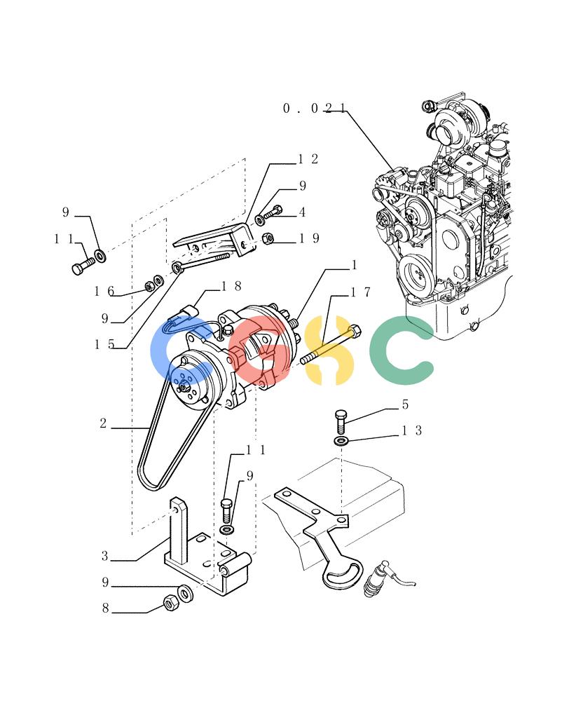 纽荷兰零件查询(D150) - CRAWLER DOZER (1/05-) (9.653[03]) - ROPS CAB WITH CONDITIONER - OPTIONAL CODE 784110251 New Holland Constructuion