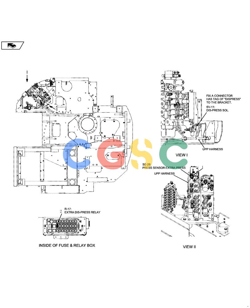 纽荷兰零件查询(E235BSR) - CRAWLER EXCAVATOR (5/07-) (1.223[01]) - ELECTRIC SYSTEM - EXTRA New Holland Constructuion
