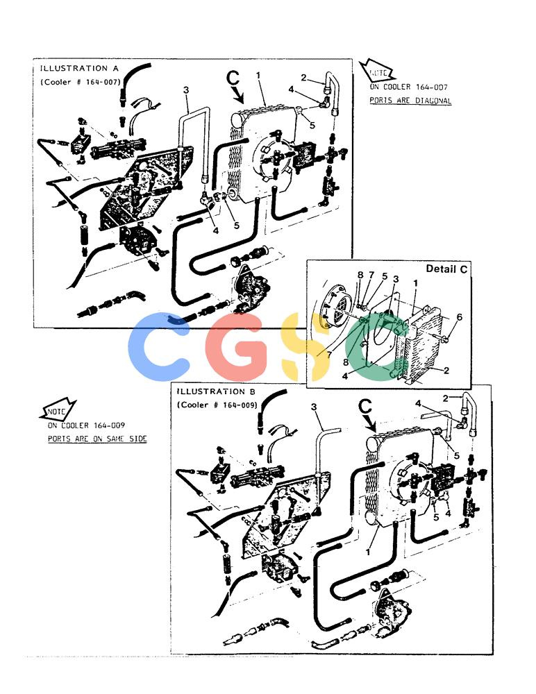 凯斯零件查询(1002) - CONCORD AIR SYSTEM (9/81-12/01) (50) - PROPORTIONATOR SYSTEM WITH COOLER Case Agriculture