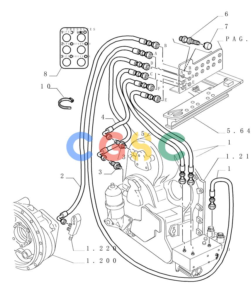 纽荷兰零件查询(DC180PS) - CRAWLER DOZER (11/00-) (6.756[01]) - HYDRAULIC DIAGNOSTIC SYSTEM - VERSION (02-03) New Holland Constructuion