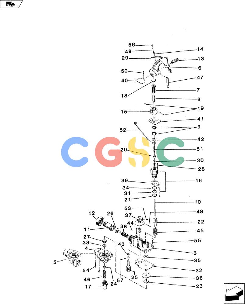 凯斯零件查询(3200) - TOOLBAR - DMI (1/80-12/90) (35.106.03) - C-4 100 CONTINENTAL REGULATOR Case Agriculture
