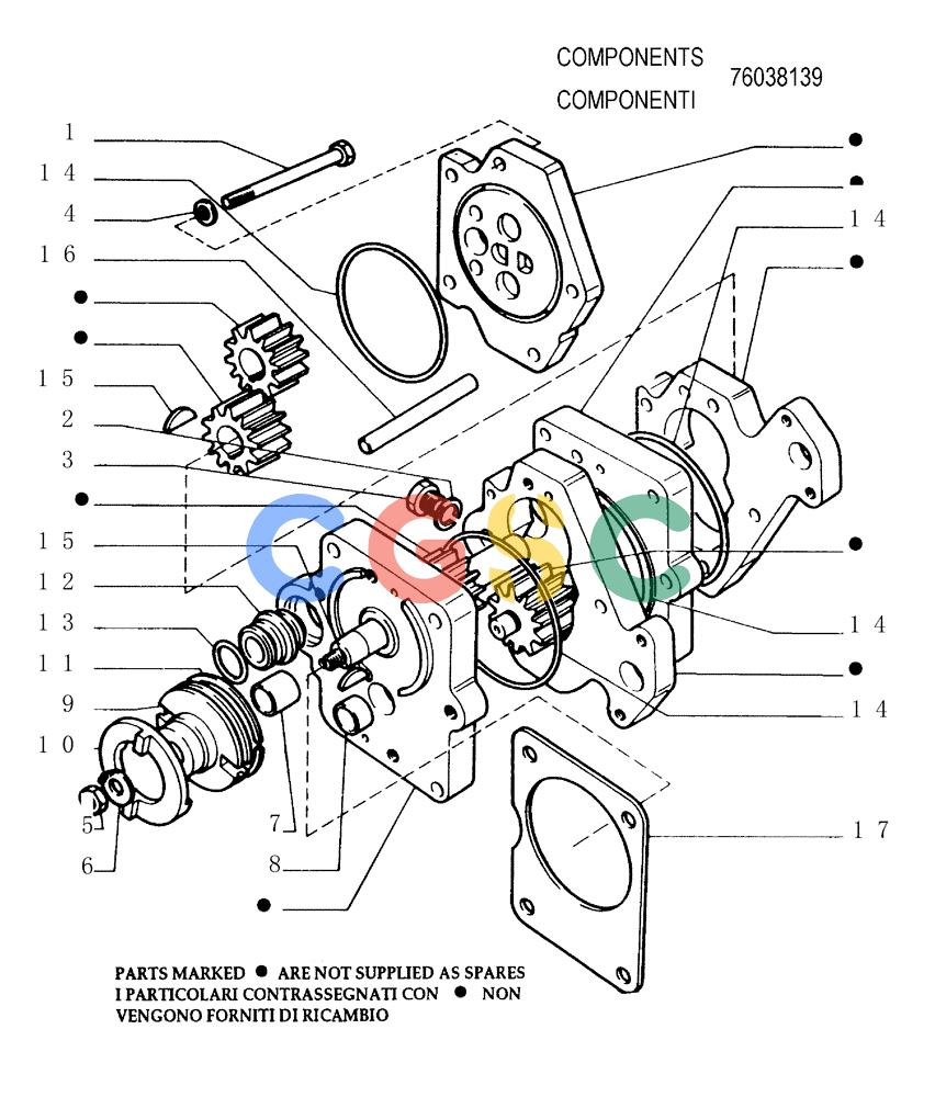 纽荷兰零件查询(FL145) - CRAWLER LOADER (N.A. VERSION) (11/98-) (1.211[09]) - TRANSMISSION - TRIMMER VALVE New Holland Constructuion