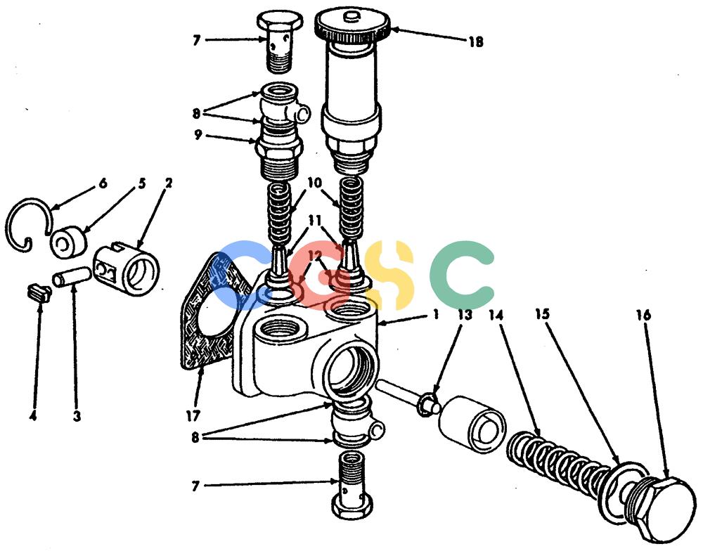 纽荷兰零件查询(65B) - MOTORGRADERS (A2.25[001]) - FUEL SUPPLY PUMP New Holland Constructuion