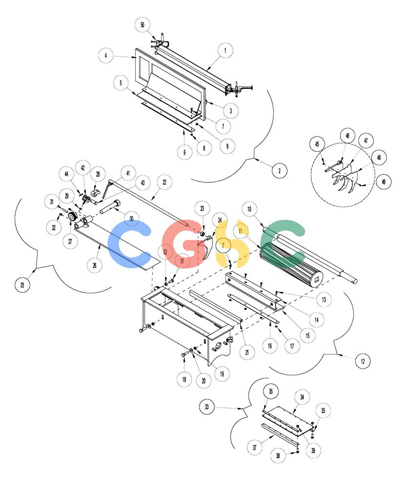 凯斯零件查询(1124) - CONCORD AIR SYSTEM (5/99-12/00) (E27) - PRODUCT METER REAR Case Agriculture
