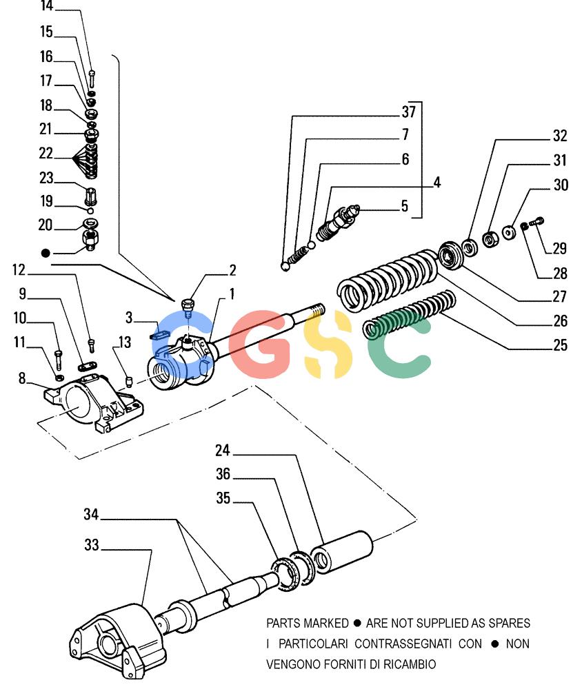 纽荷兰零件查询(FD255) - CRAWLER DOZER (N.A. VERSION) (7/95-) (2.346[02]) - TRACK IDLER New Holland Constructuion