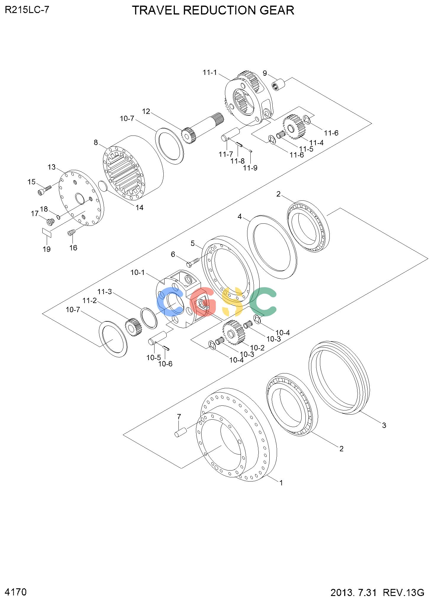 现代零件查询25/30LC-7A CARRIER SUB ASSY(NEW)EPC Hyundai 