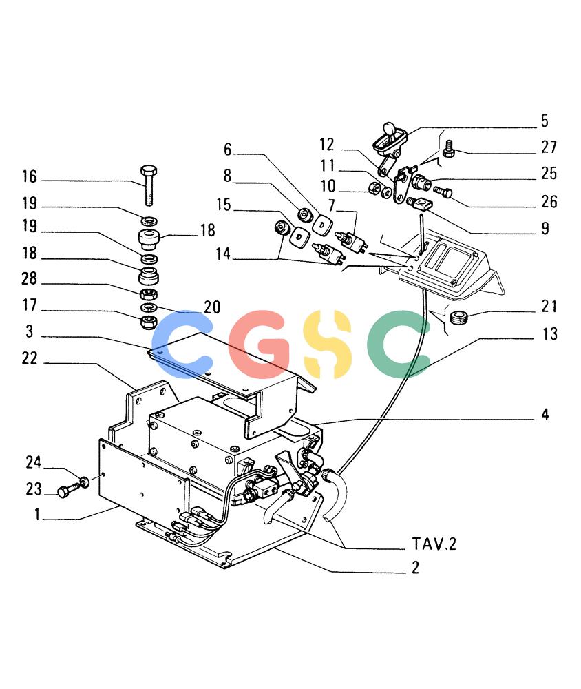 纽荷兰零件查询(FD175) - CRAWLER DOZER (N.A. VERSION)(S/N 061640 & AFTER) (1/93-) (9.665[01]) - AIR CONDITIONING - HEATER - OPTIONAL CODE 76042216 New Holland Constructuion