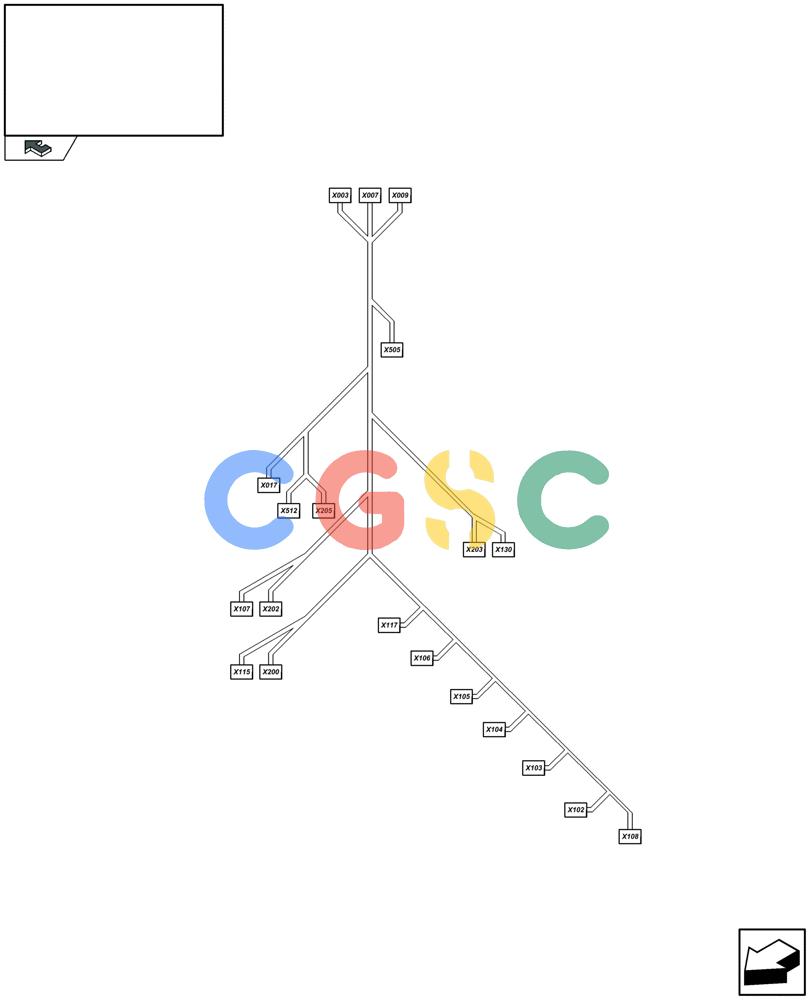 凯斯零件查询(LB433S) - BIG RECTANGULAR BALER (9/08-12/12) (06.530[01]) - CABLE HARNESS: 87754265 Case Agriculture