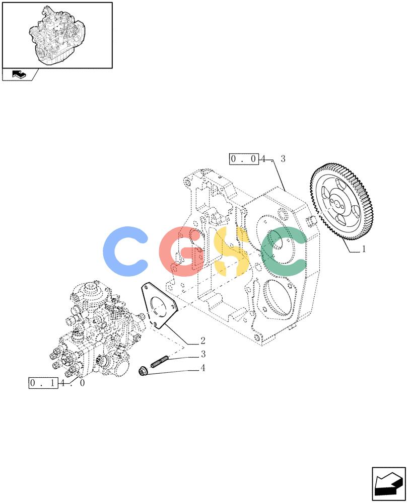 神钢零件查询(F4GE9484K J601) - ENGINE - 504103830-920019897 (1/13-) (0.14.2) - INJECTION PUMP - CONTROL (504066547) Kobelco