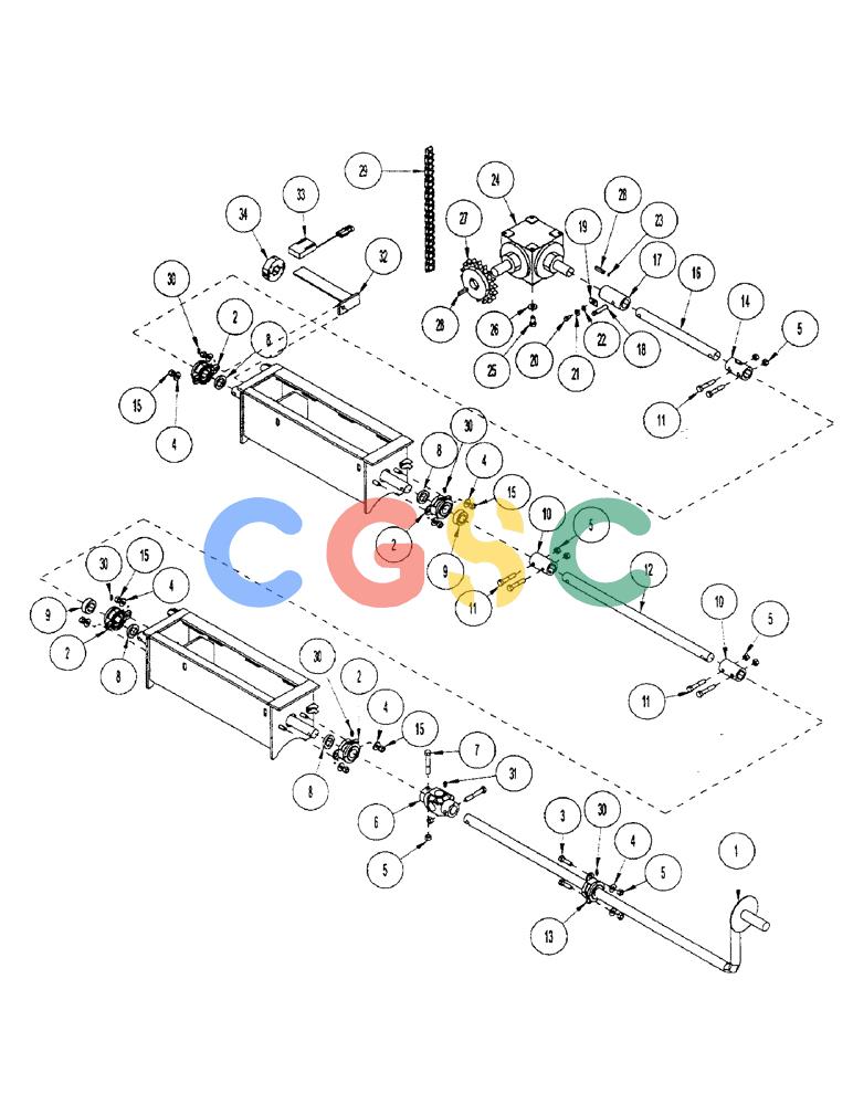 凯斯零件查询(3400) - CONCORD AIR SYSTEM (1/96-12/00) (E18) - METER: DRIVE TRAIN 3400, 2300, 2000, USED ON ALL MODELS UNLESS OTHERWISE NOTED Case Agriculture