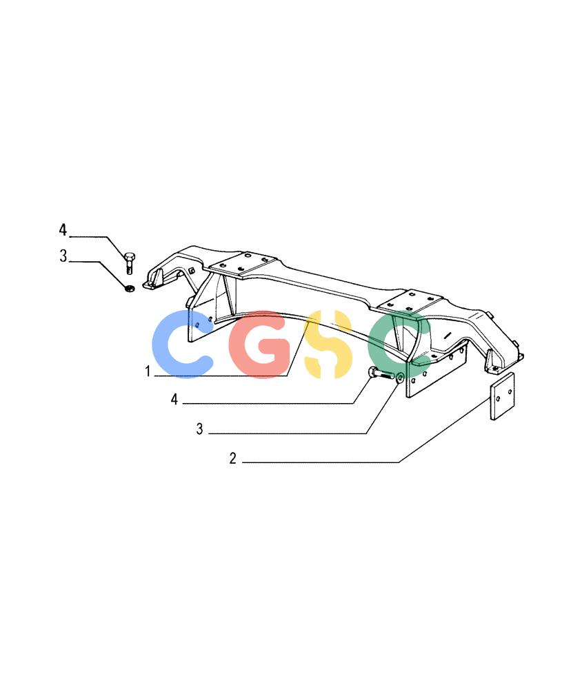 纽荷兰零件查询(FL175) - CRAWLER LOADER (N.A. VERSION) (6/92-) (2.357[01]) - TRACK FRONT SUSPENSION New Holland Constructuion