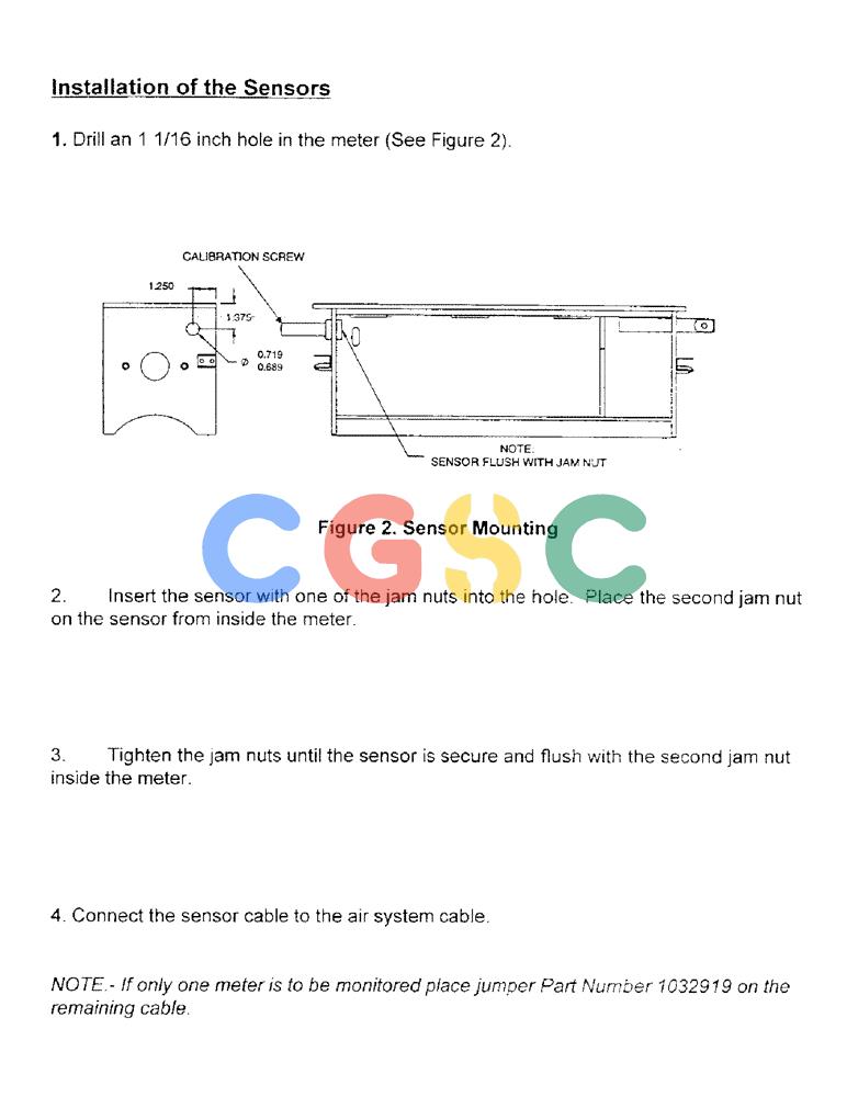 凯斯零件查询(3503) - CONCORD AIR SYSTEM (1/96-12/00) (C17) - INSTALLATION OF THE SENSORS Case Agriculture