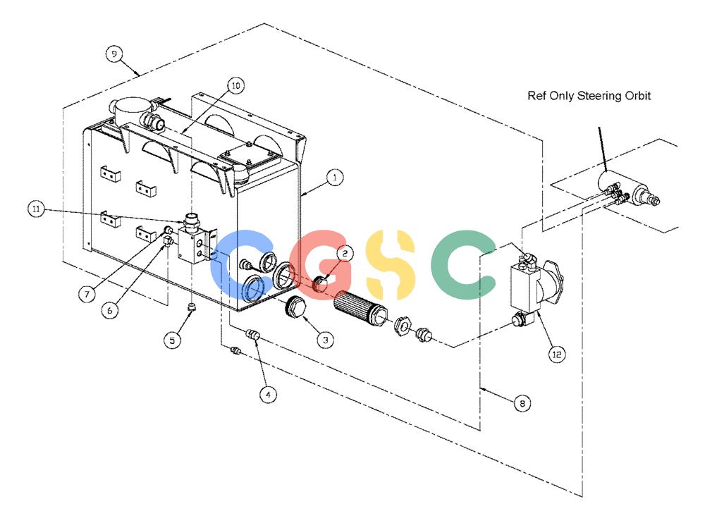 凯斯零件查询(FLX3330B) - FLOATER (12/99-9/02) (10-010) - OPTION SPECIFIC PARTS Case Agriculture