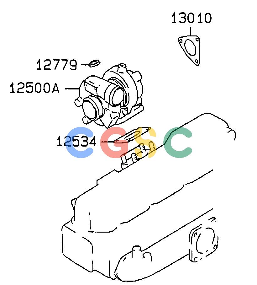 神钢零件查询(SK160LC-6E) - DYNAMIC ACERA EXCAVATOR 08/2004 ASN YM03U0523 (8/04-12/07) (09-033[01]) - TURBOCHARGER Kobelco