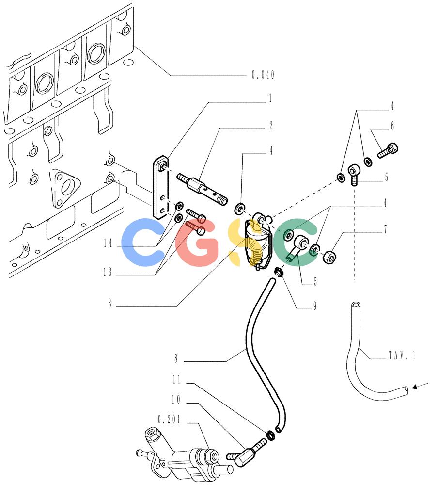 纽荷兰零件查询(DC150LT) - CRAWLER DOZER (6/00-) (0.510[02]) - FUEL TANK New Holland Constructuion